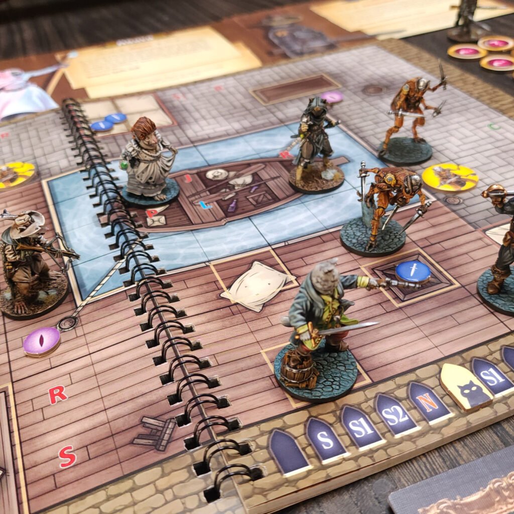 Custom map for custom tabletop game system