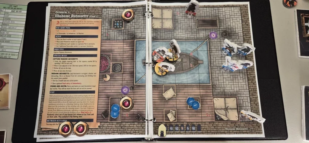 Custom map for tabletop game