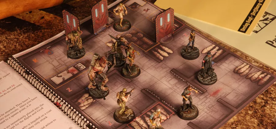Custom map for tabletop game